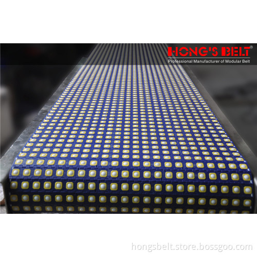 Food Grade Sorting Industry Universal Ball Modular Conveyor Belt